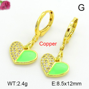 Fashion Copper Earrings  F7E300083ablb-L017