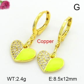 Fashion Copper Earrings  F7E300085ablb-L017