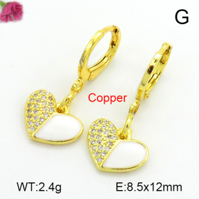 Fashion Copper Earrings  F7E300087ablb-L017