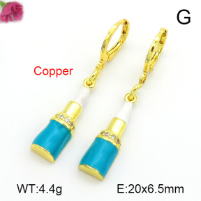 Fashion Copper Earrings  F7E300090vbmb-L017
