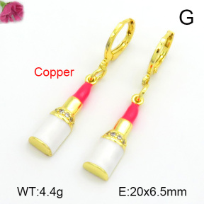 Fashion Copper Earrings  F7E300094vbmb-L017