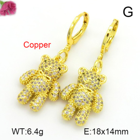 Fashion Copper Earrings  F7E400227bbov-L017