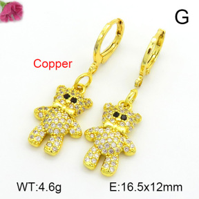 Fashion Copper Earrings  F7E400229vbnb-L017