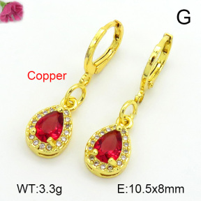 Fashion Copper Earrings  F7E400231ablb-L017