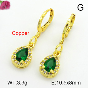 Fashion Copper Earrings  F7E400232ablb-L017