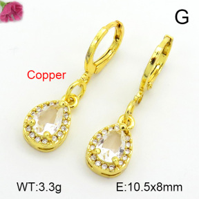 Fashion Copper Earrings  F7E400234ablb-L017