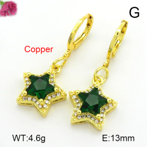 Fashion Copper Earrings  F7E400239ablb-L017