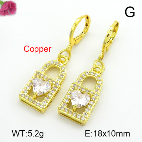Fashion Copper Earrings  F7E400242vbmb-L017