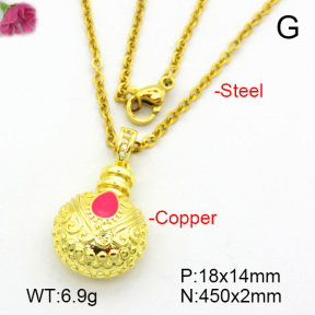 Fashion Copper Necklace  F7N300141aaio-L017