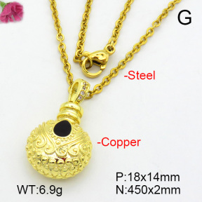 Fashion Copper Necklace  F7N300144aaio-L017