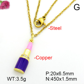 Fashion Copper Necklace  F7N300163avja-L017
