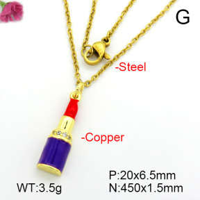Fashion Copper Necklace  F7N300164avja-L017