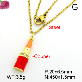 Fashion Copper Necklace  F7N300166avja-L017