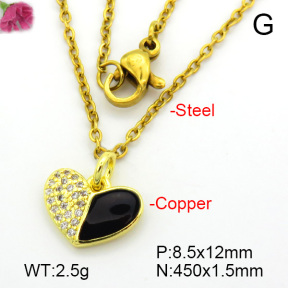 Fashion Copper Necklace  F7N300169vail-L017