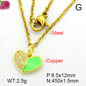 Fashion Copper Necklace  F7N300170vail-L017