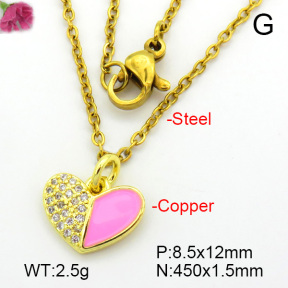 Fashion Copper Necklace  F7N300176vail-L017