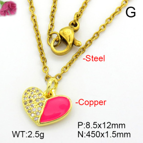Fashion Copper Necklace  F7N300177vail-L017