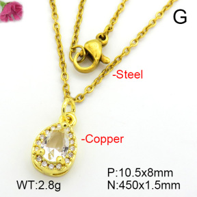 Fashion Copper Necklace  F7N400740vail-L017