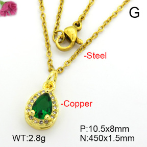 Fashion Copper Necklace  F7N400742vail-L017