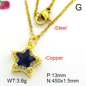 Fashion Copper Necklace  F7N400745vail-L017