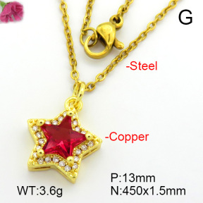 Fashion Copper Necklace  F7N400746vail-L017