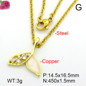 Fashion Copper Necklace  F7N400750vail-L017