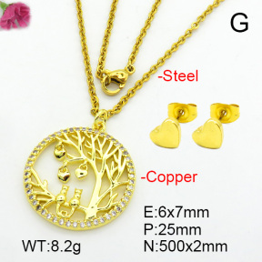 Fashion Copper Sets  F7S000850ablb-L017