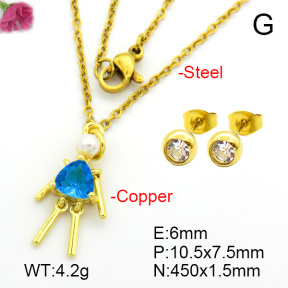 Fashion Copper Sets  F7S000961baka-L017