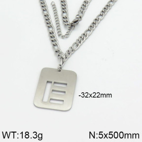 Stainless Steel Necklace  2N2000362bhva-611