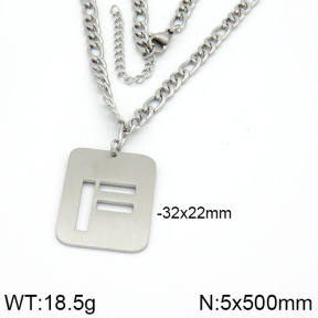 Stainless Steel Necklace  2N2000363bhva-611
