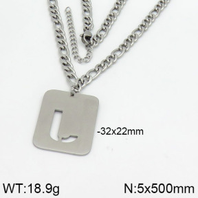 Stainless Steel Necklace  2N2000367bhva-611