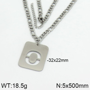 Stainless Steel Necklace  2N2000372bhva-611