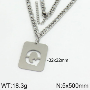 Stainless Steel Necklace  2N2000374bhva-611