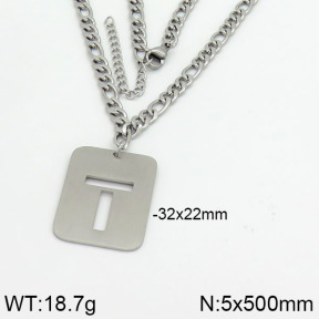 Stainless Steel Necklace  2N2000377bhva-611