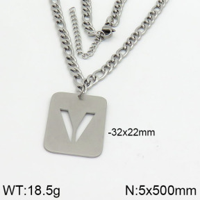 Stainless Steel Necklace  2N2000379bhva-611