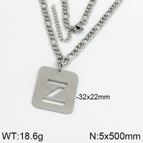 Stainless Steel Necklace  2N2000383bhva-611