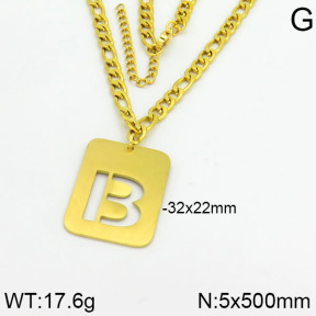 Stainless Steel Necklace  2N2000385ahjb-611