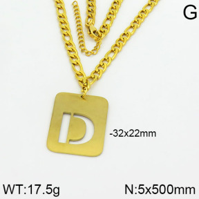 Stainless Steel Necklace  2N2000387ahjb-611