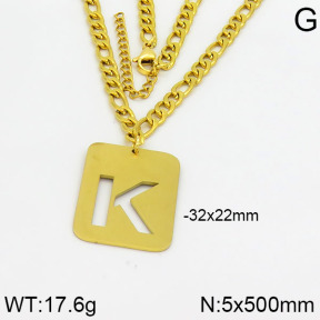 Stainless Steel Necklace  2N2000394ahjb-611