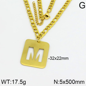 Stainless Steel Necklace  2N2000396ahjb-611