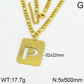 Stainless Steel Necklace  2N2000399ahjb-611