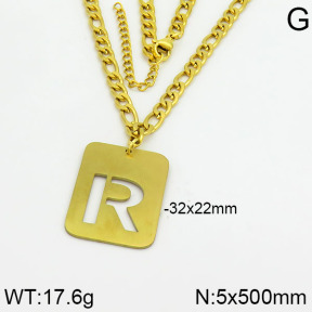 Stainless Steel Necklace  2N2000401ahjb-611