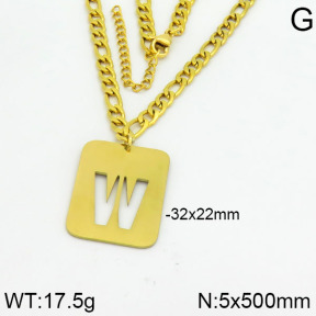 Stainless Steel Necklace  2N2000406ahjb-611