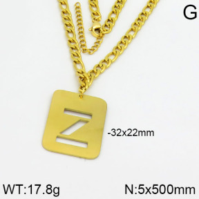 Stainless Steel Necklace  2N2000409ahjb-611