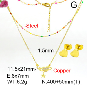 Fashion Copper Sets  F7S001001aajl-L017