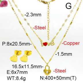 Fashion Copper Sets  F7S001016aajl-L017