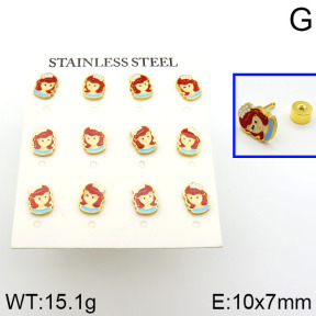 Stainless Steel Earrings  2E3000297ajma-628