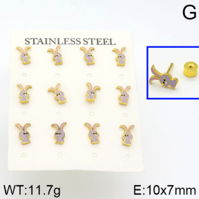 Stainless Steel Earrings  2E3000298ajma-628