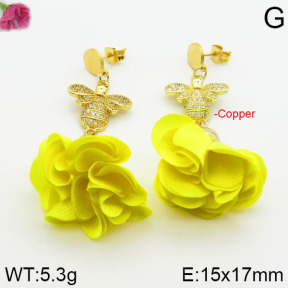 Fashion Copper Earrings  F2E300089bhia-J48