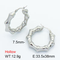 Handmade Polished  Ring  Stainless Steel Earrings  7E2000087bhva-G034